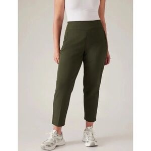 Athleta Athleta High Rise Endless Pant Aspen Olive Size 10 Tall